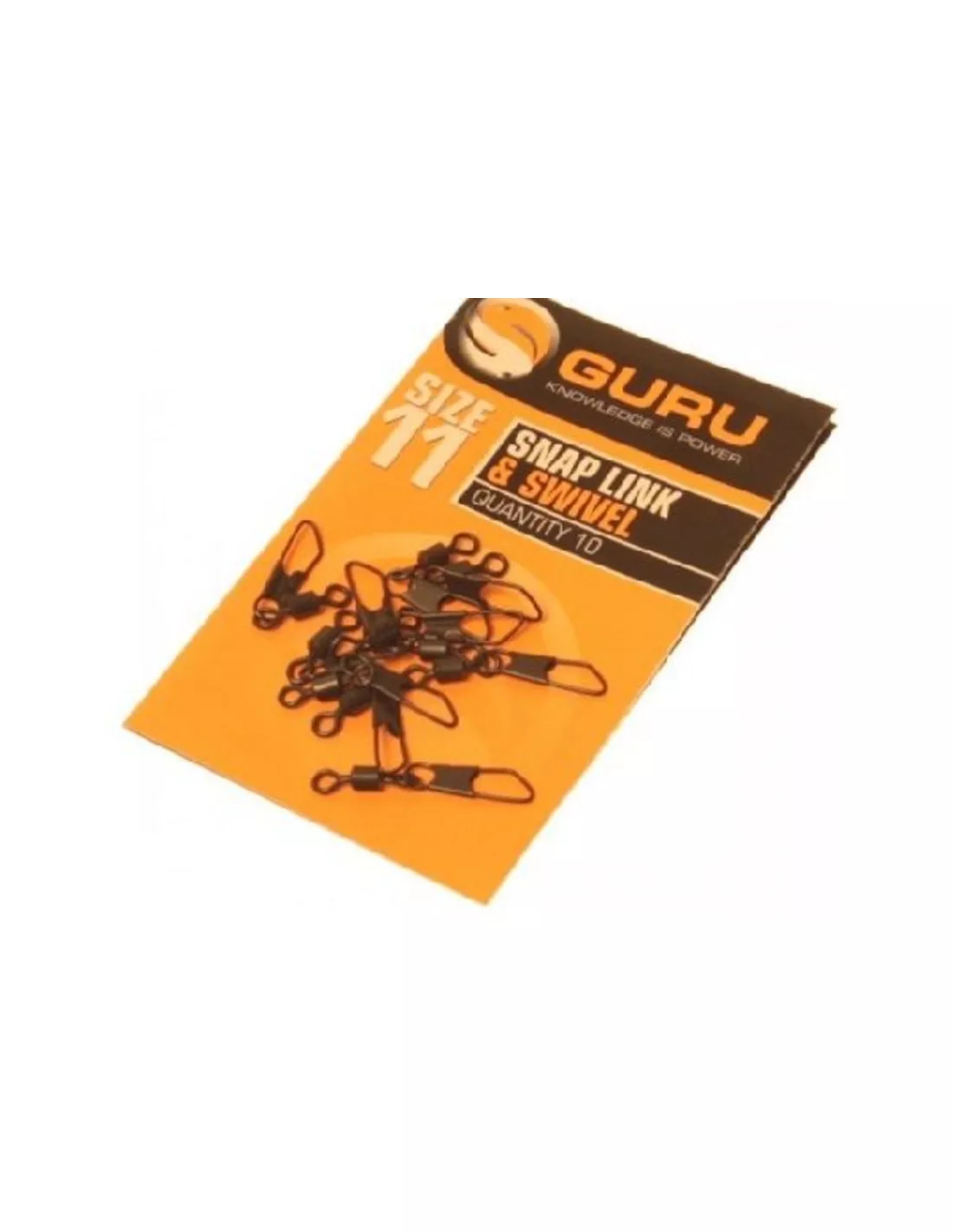 GURU SIZE 11 SNAP LINK + SWIVEL 1 GURU SIZE 11 SNAP LINK + SWIVEL