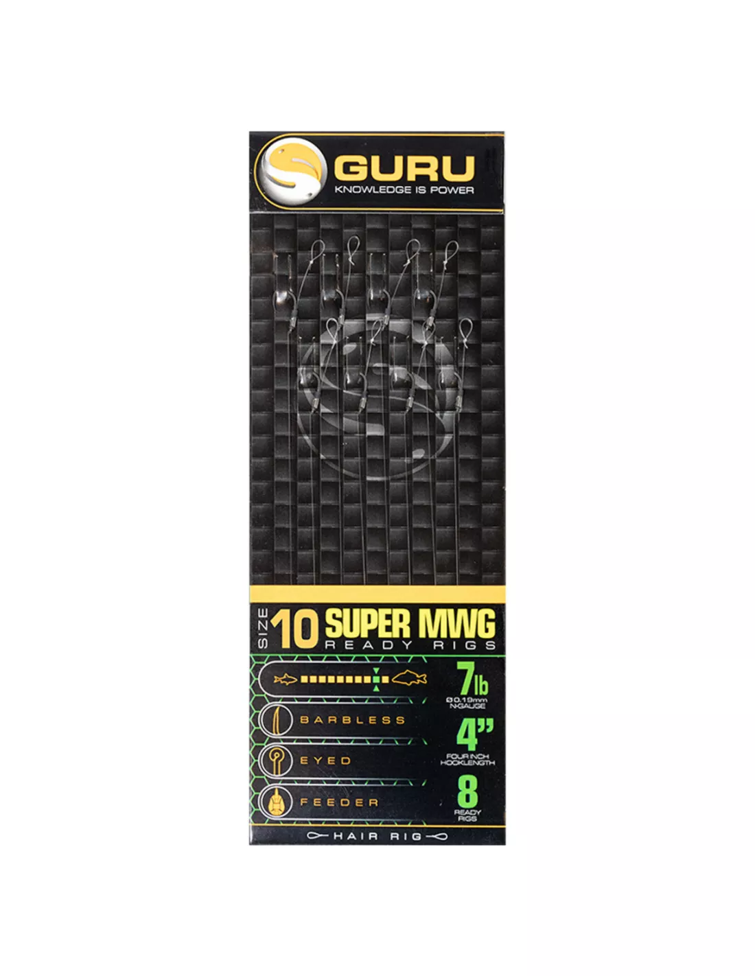 GURU SMWG STANDARD HAIR RIG 4" 1 GURU SMWG STANDARD HAIR RIG 4"