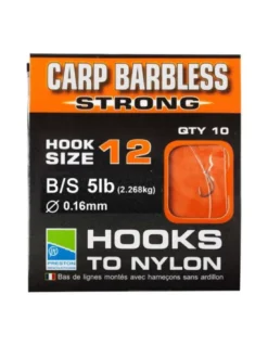 PRESTON BARBLESS CARP STRONG