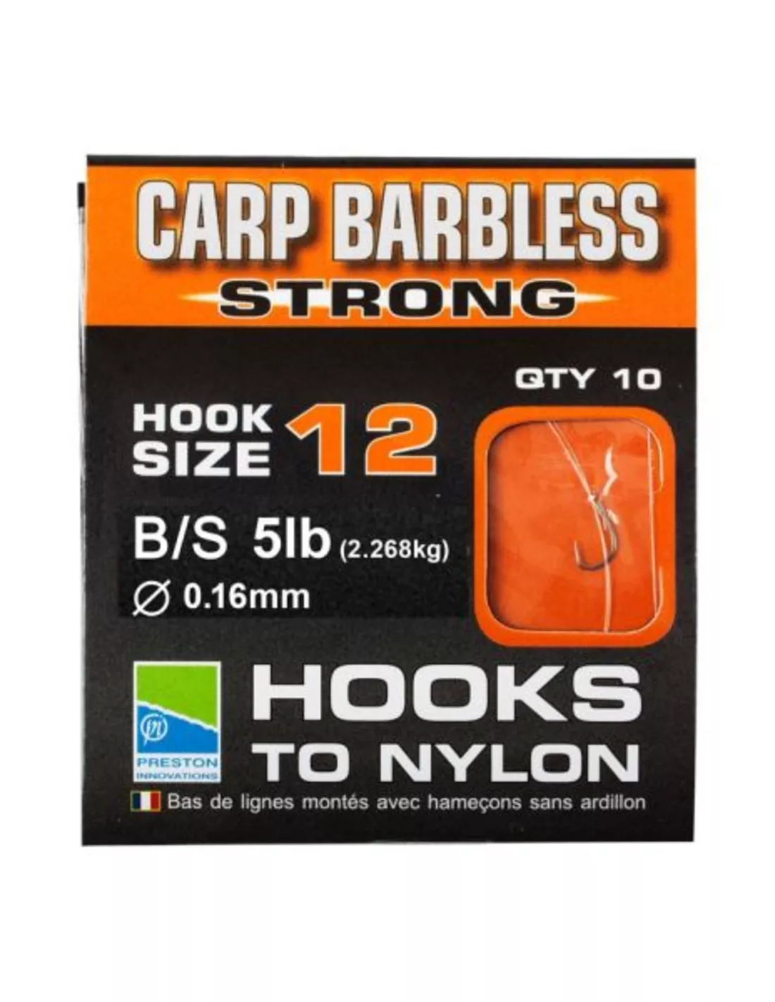 PRESTON BARBLESS CARP STRONG 1 PRESTON BARBLESS CARP STRONG