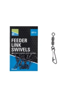 PRESTON FEEDER LINK SWIVELS (10)