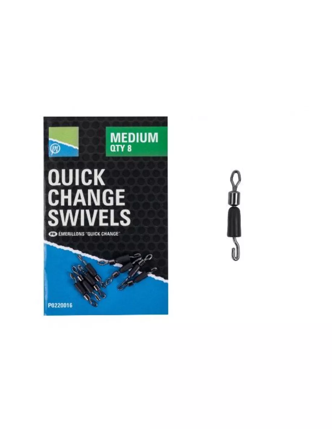 PRESTON QUICK CHANGE SWIVELS 1 PRESTON QUICK CHANGE SWIVELS
