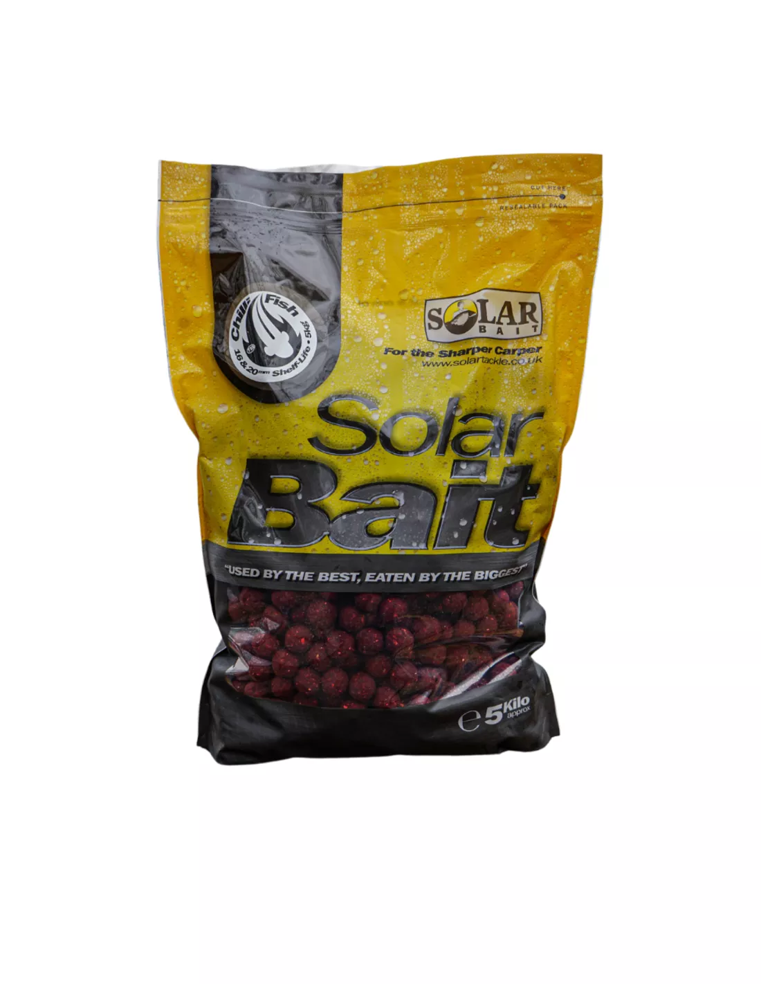 SOLAR ORIGINAL SHELF LIFE BOILIE CHILL FISH (16MM & 20MM) (5 KG) 1 SOLAR ORIGINAL SHELF LIFE BOILIE CHILL FISH (16MM & 20MM) (5 KG)